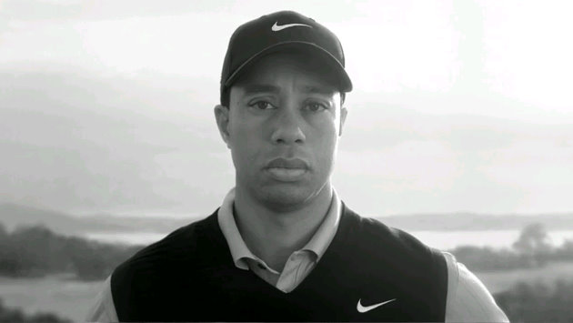 tiger woods logo tw. Tiger Woods Nike Commercial
