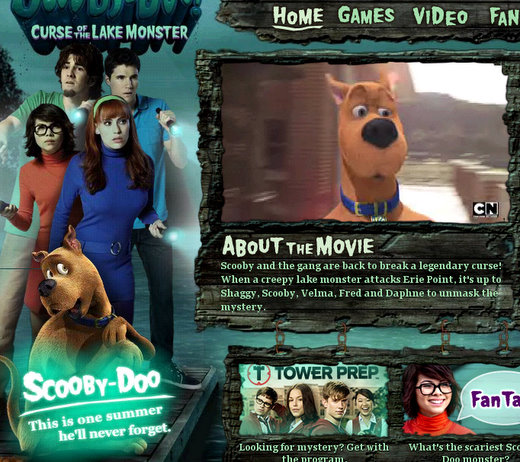 Scooby Doo 4 Curse of the Lake Monster movie trailer