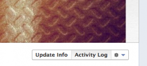 remove activity from fb timeline