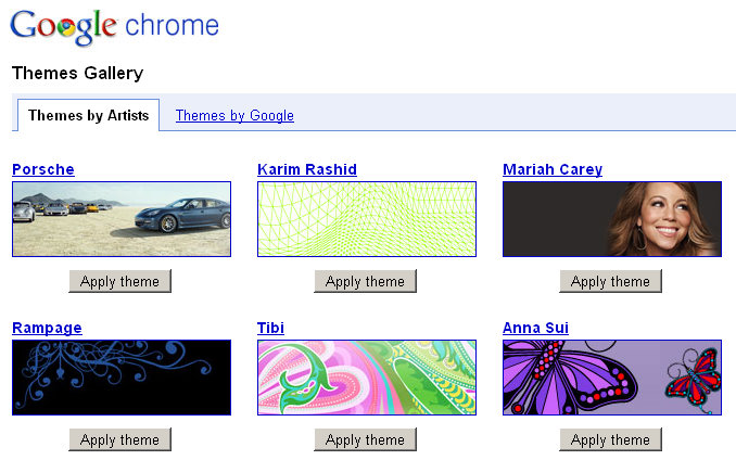 google-chrome-artists-themes