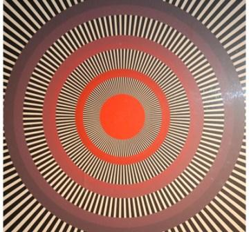 bullseye optical illusion image