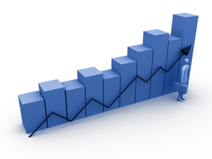 business growth bar chart