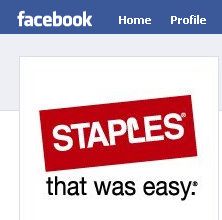 staples-facebook-fan-page