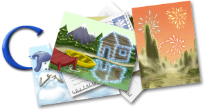 google logo holiday09 4