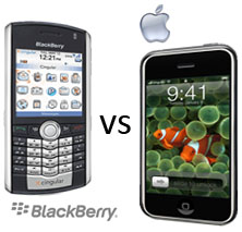 iphone vs blackberry