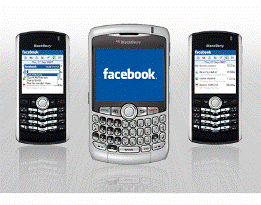 blackberry facebook fan page