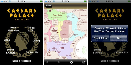 caesars palace iphone app