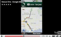 google maps nexus one google phone