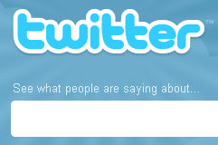 twitter home page