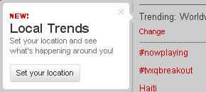 twitter local trends