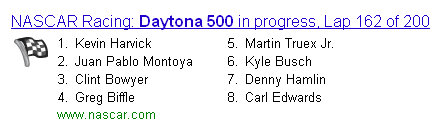 daytona 500 google search