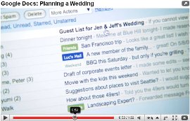 google docs wedding planning