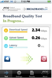 iphone broadband test