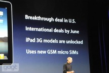 apple ipad 3g data release date