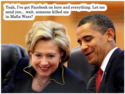 barack obama hillary clinton facebook 1