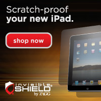 ipad 3g invisible shield zagg 2