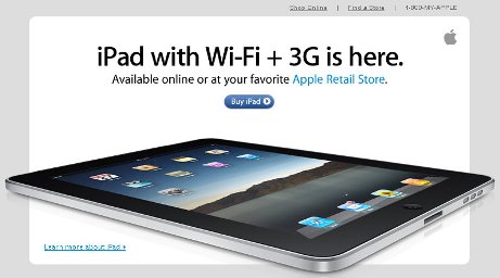 ipad wifi 3g release date today