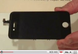 iphone 4g screen video