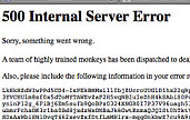 youtube 500 internal server error