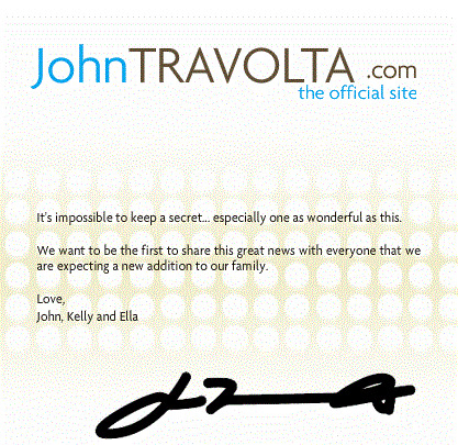 John Travolta Website