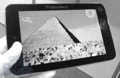 blackberry tablet release date