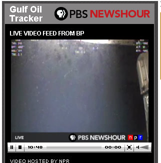 bp live oil spill video