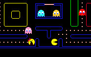 google pacman logo 2 players1