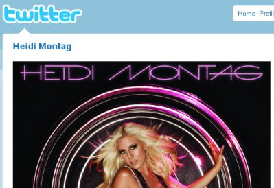 heidi montag twitter profile