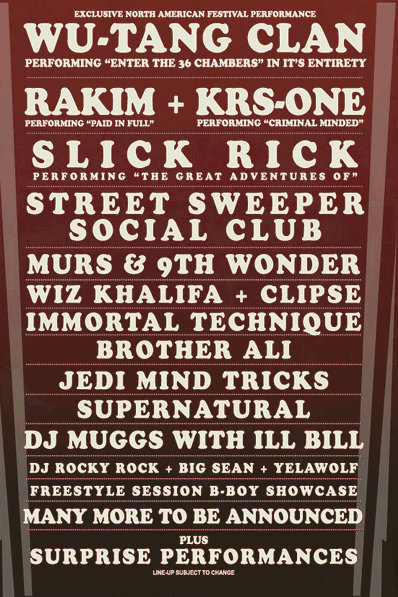 rock the bells 2010 lineup