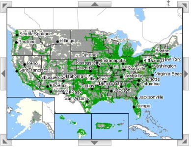 sprint 4g coverage map