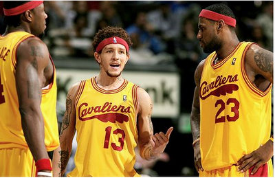 delonte west lebron james mom