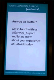 gatwick airport twitter system1