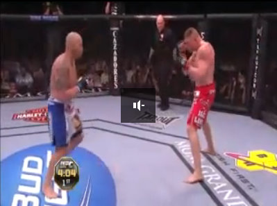 lesnar carwin ufc 116 fight video