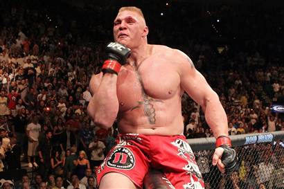 lesnar defeats carwin ufc 116