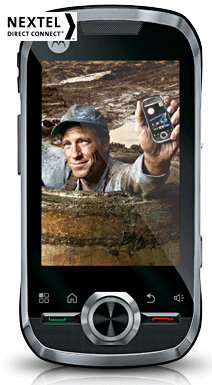 motorola i1 android nextel phone