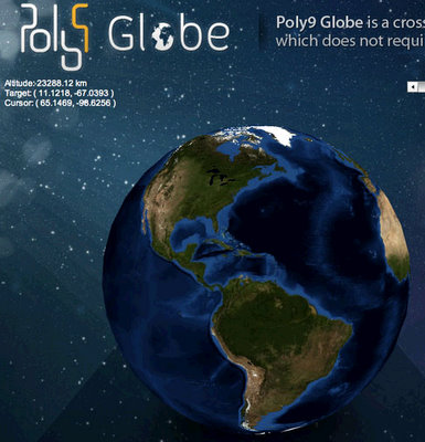 poly9 mapping globe