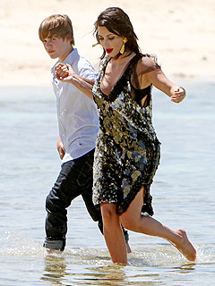 kim kardashian justin bieber beach photoshoot pictures 4