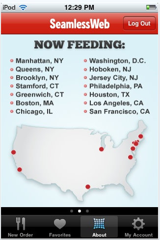 seemless web cities available metro areas