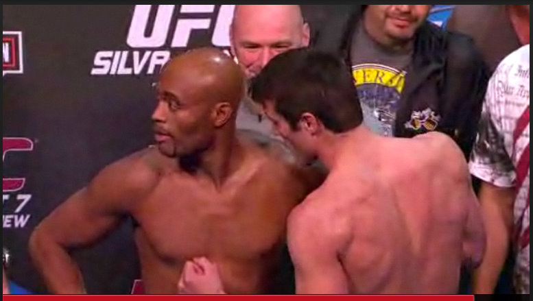 silva vs sonnen ufc 117 weighin1