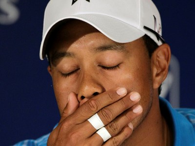 tiger woods struggles