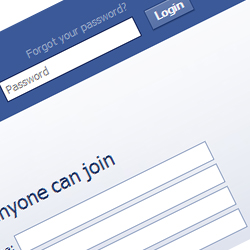 facebook login problems