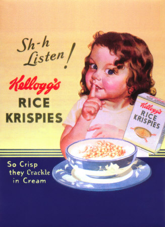 rice krispies snap crackle pop