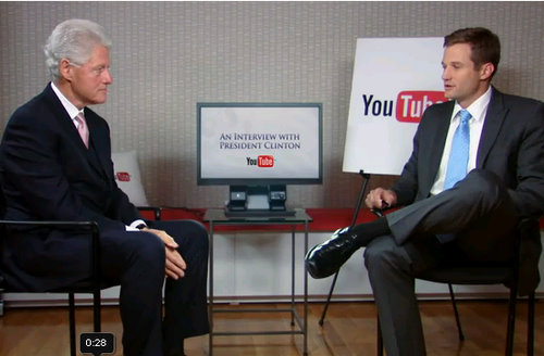 youtube citizentube bill clinton interview