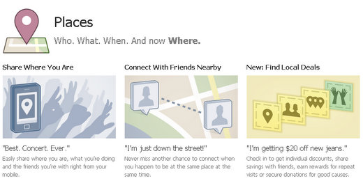 facebook places deals