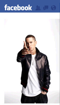 eminem facebook fan page