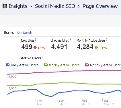 facebook fan growth