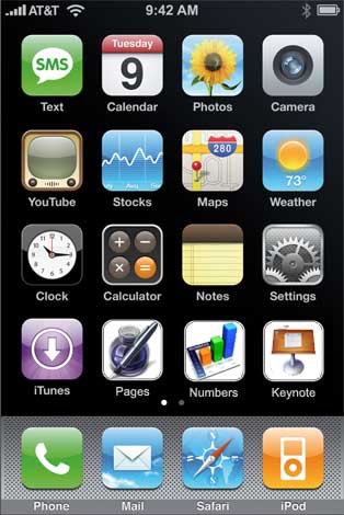 iphone homepages 11 pages of apps