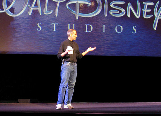 steve jobs walt disney