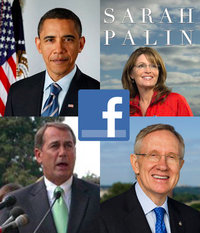 us politicians facebook