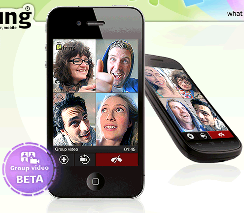 fring group video calling